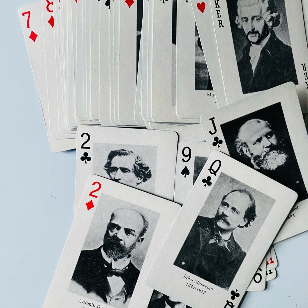 Composer Playing Cards - Picture 3 of 7